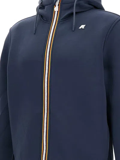 K-way Lightweight Scuba Jacket With Adjustable Hood In Multi