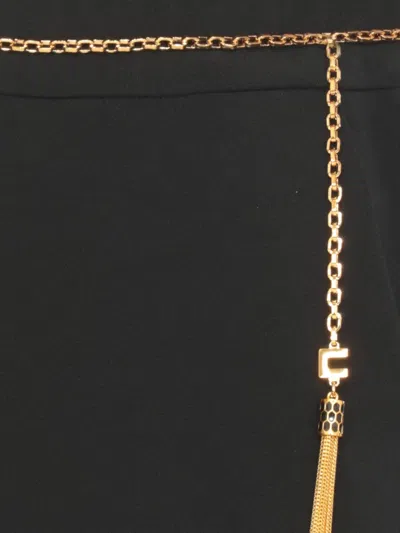 Elisabetta Franchi Black Shorts In Black