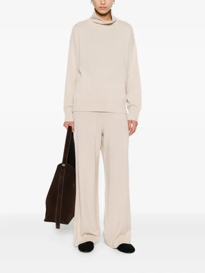 Weekend Max Mara Wool-blend Sweater In Neutral