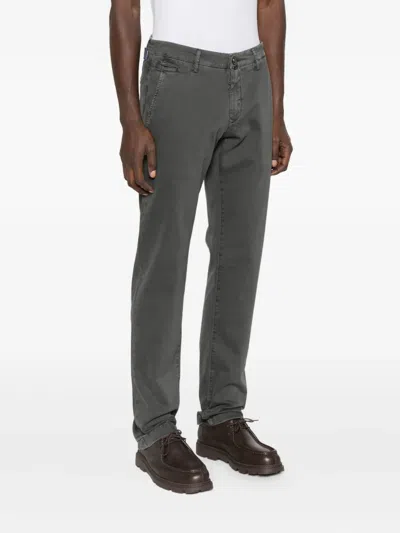 Jacob Cohen Five-pocket Trousers In Gray
