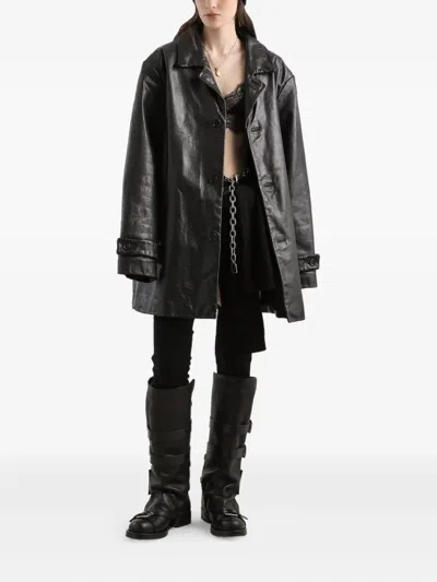 Dolce & Gabbana Virgin Wool Mini Skirt In Black