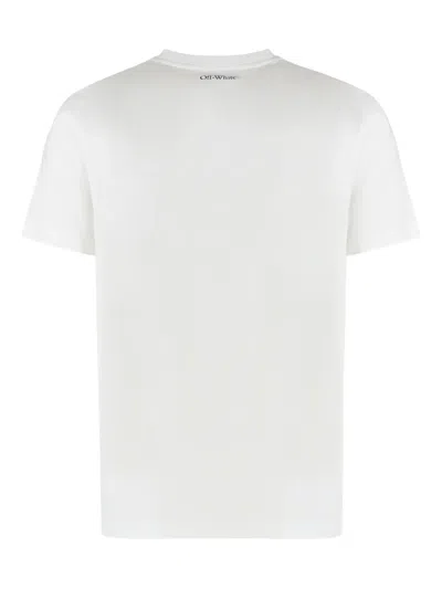 Off-white Slim Fit Single Arrow Cotton Graphic T-shirt