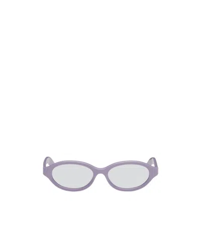 Retrosuperfuture Purple Parola Sunglasses In Caramella