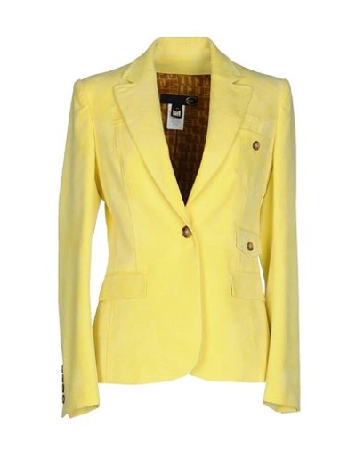 Just Cavalli Blazer In Yellow