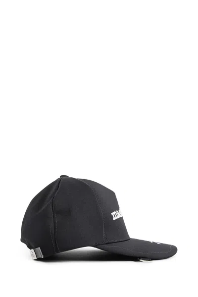 Mastermind Japan Black Mj Stitched Cap In Black