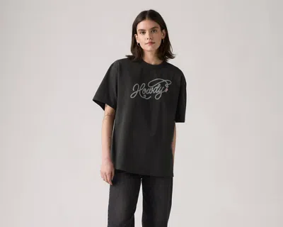 Levi's Graphic Tabor Tee In Black