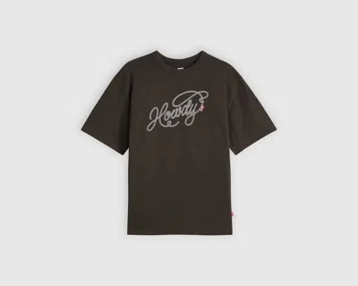 Levi's Graphic Tabor Tee In Black