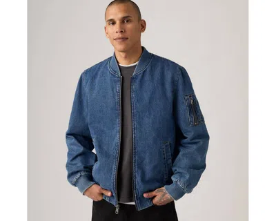 Levi's Bomber Jacket In Blue
