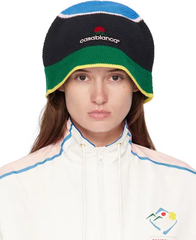 Casablanca マルチカラー クロシェ バケットハット In Multi