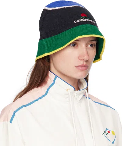 Casablanca マルチカラー クロシェ バケットハット In Multi