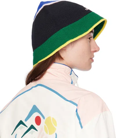 Casablanca マルチカラー クロシェ バケットハット In Multi
