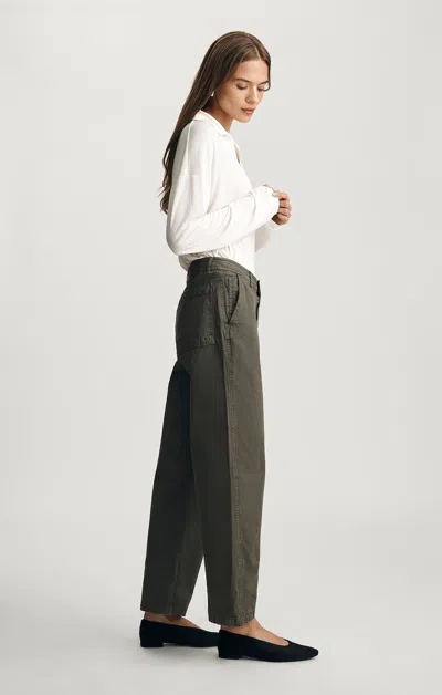 Mavi Edition Wide Leg Pants In Kambaba In Green