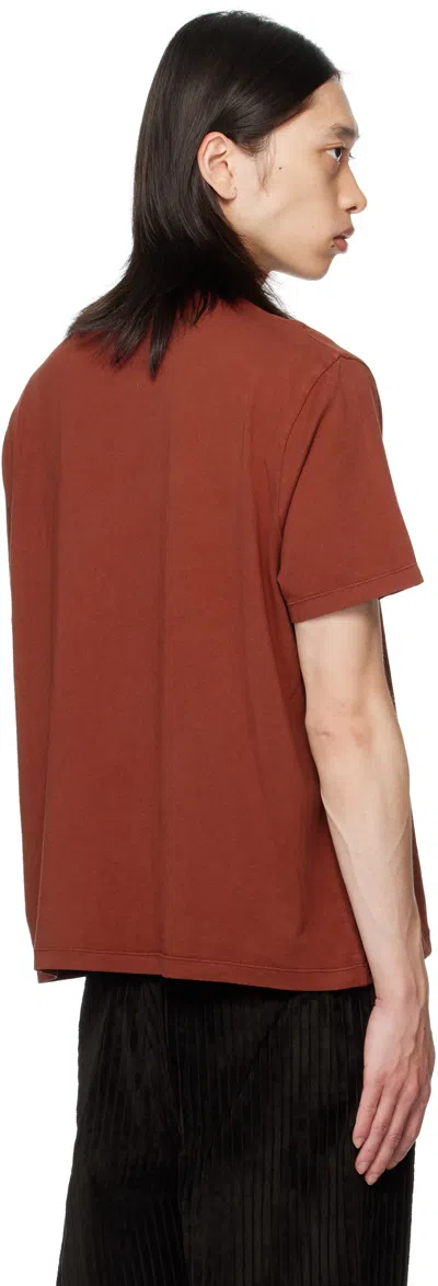 Our Legacy Box T-shirt In Brown