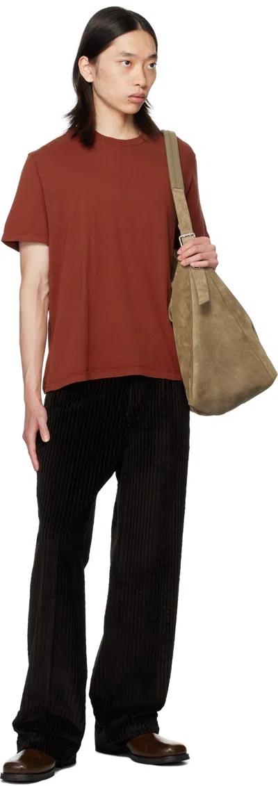 Our Legacy Box T-shirt In Brown