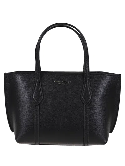 Tory Burch Black Leather Mini Perry Handbag