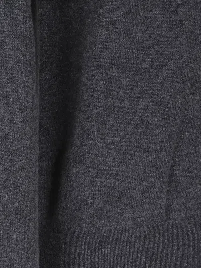 Ballantyne Round Neck Pullover In Gray