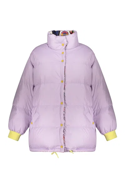 Herno Printed Reversible Puffer Jacket In Multi