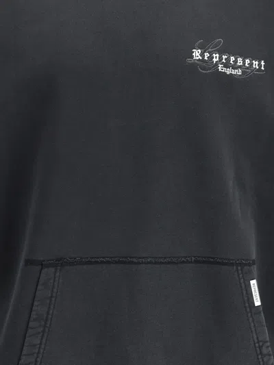 Represent England Legacy Hoodie In Gray
