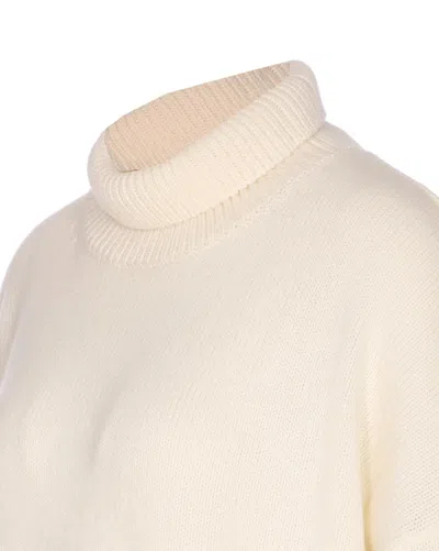 Lisa Yang Mock-neck Cashmere Sweater In Neutral