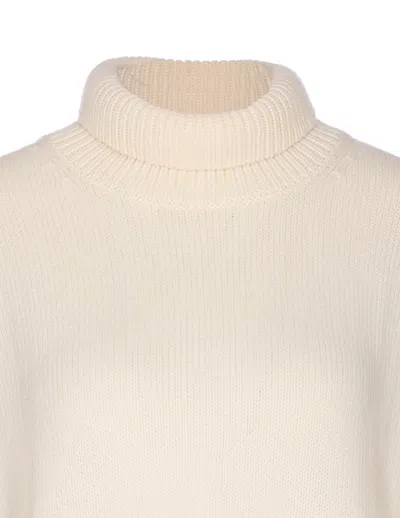 Lisa Yang Mock-neck Cashmere Sweater In Neutral