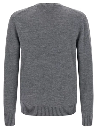 Ballantyne Merino Sweater Sweaters And Cardigans Gray In Gray