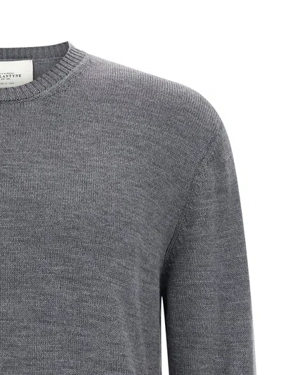 Ballantyne Merino Sweater Sweaters And Cardigans Gray In Gray