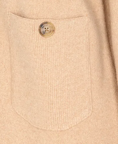 Guest In Residence Western Fringe Puffer Jackets Beige In Neutral