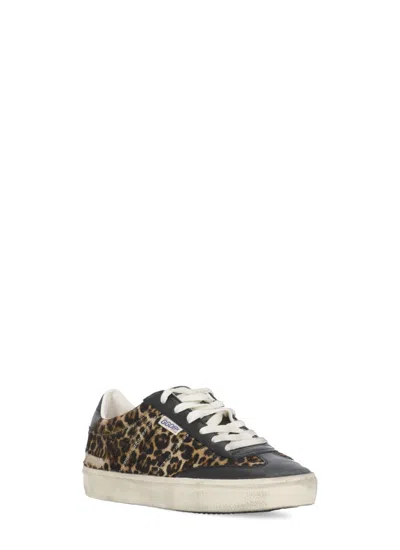Golden Goose Soul Star Leather Sneakers In Multi