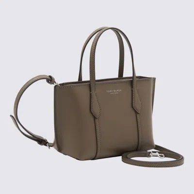 Tory Burch Mini Perry Tote Bag With Removable Strap In Sand
