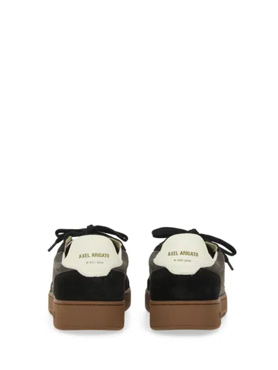 Axel Arigato Dice T-toe Perforated Suede-leather Sneakers In Animal Print