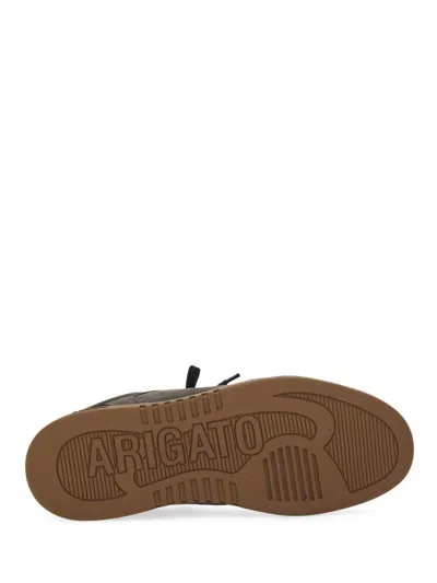 Axel Arigato Dice T-toe Perforated Suede-leather Sneakers In Animal Print