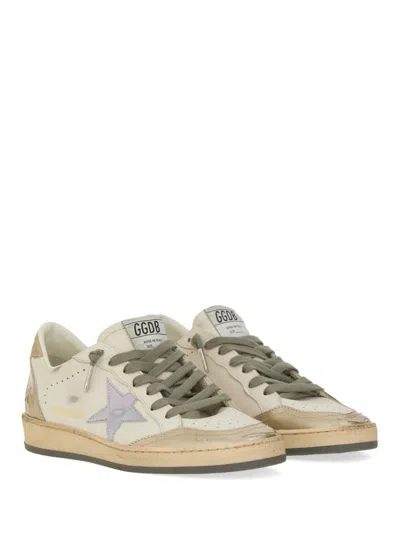 Golden Goose Ball Star Sneaker In Neutral