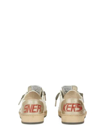 Golden Goose Ball Star Sneaker In Neutral