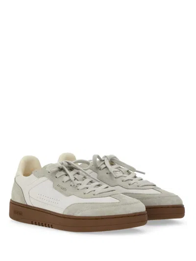 Axel Arigato Suede Round Toe Sneakers With Rubber Sole In Multi