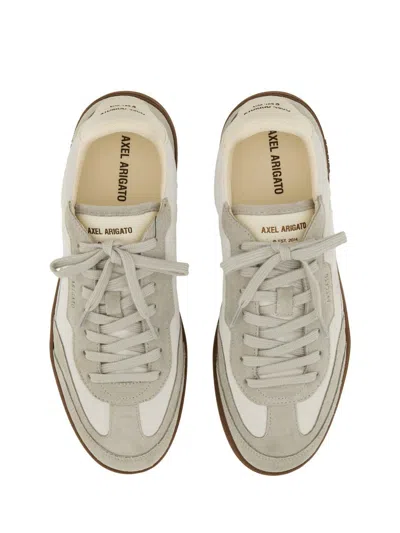 Axel Arigato Suede Round Toe Sneakers With Rubber Sole In Multi
