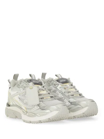 Off-white Flat Shoes In Animal Print