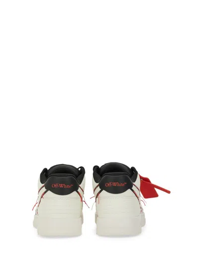Off-white Stitched Arrow Sneakers In Multi