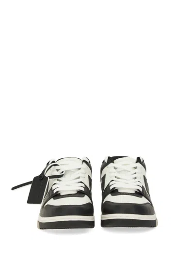 Off-white Color-block Low-top Sneakers With Bold Arrow Motifs In Multi