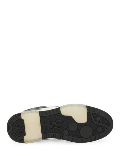 Off-white Color-block Low-top Sneakers With Bold Arrow Motifs In Multi