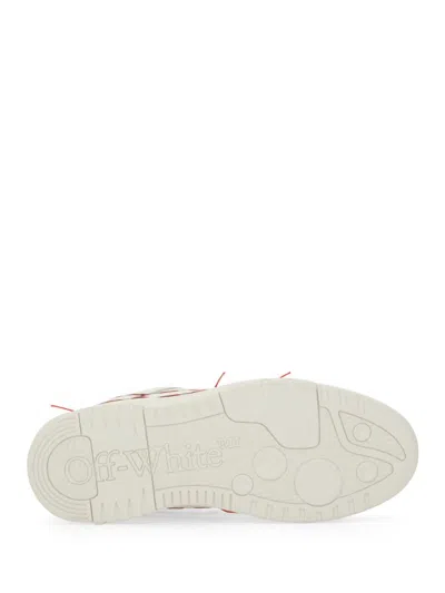 Off-white Stitched Arrow Sneakers In Multi
