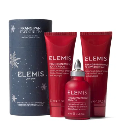 Elemis Frangipani Favourites Mini Bodycare Trio In Transparent