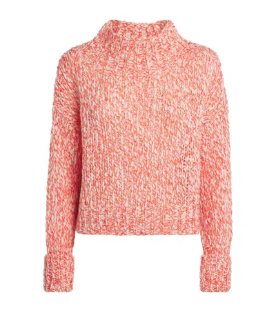 Max & Co Wool-blend Sweater In Pink