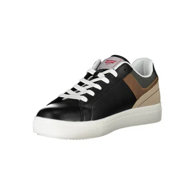 Carrera Black Eco Leather Men Sneaker In Multi