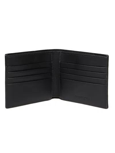 Michael Kors Slim Bi-fold Wallet With Card Slots In Black