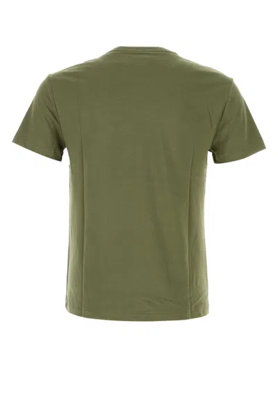 Polo Ralph Lauren Army Green Cotton T-shirt In Green