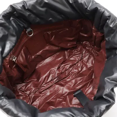 Pre-owned Chanel Black Nylon Leather Handbag Tote Bag ()