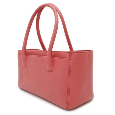 Pre-owned Chanel Pink Leather Tote Bag ()