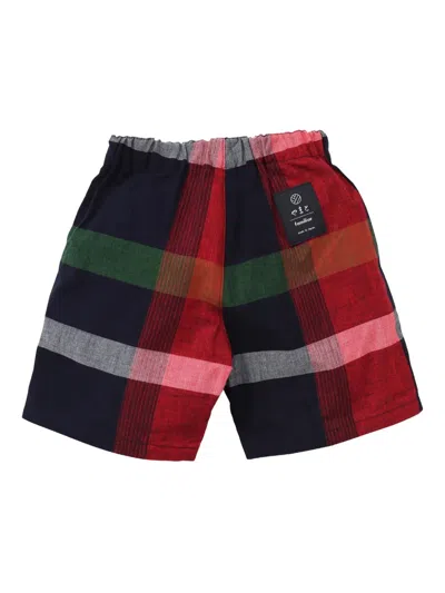 Familiar Checked Shorts In Multi