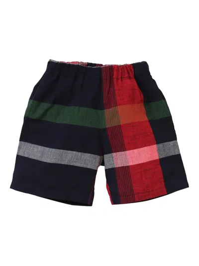 Familiar Checked Shorts In Multi