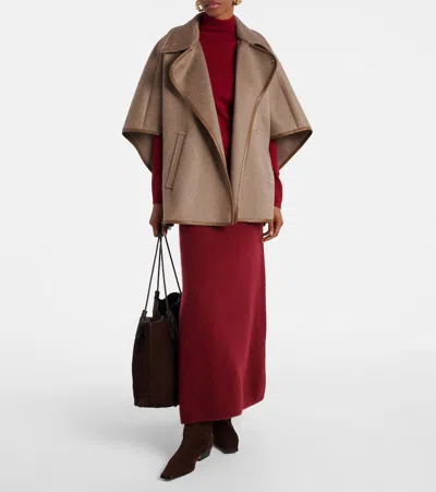 Max Mara Roll-neck Sweater In Red